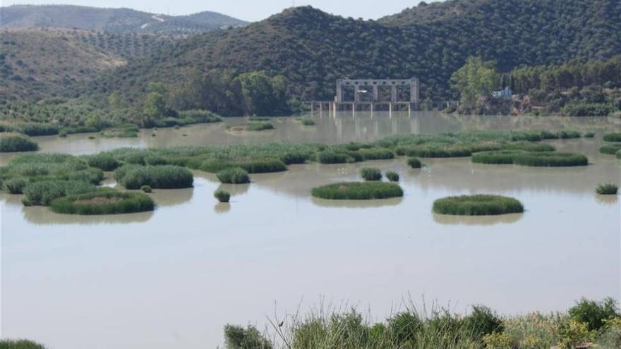 Embalse de Cordobilla, donde se iniciarán las actuaciones hasta el cruce de la carretera A-318.