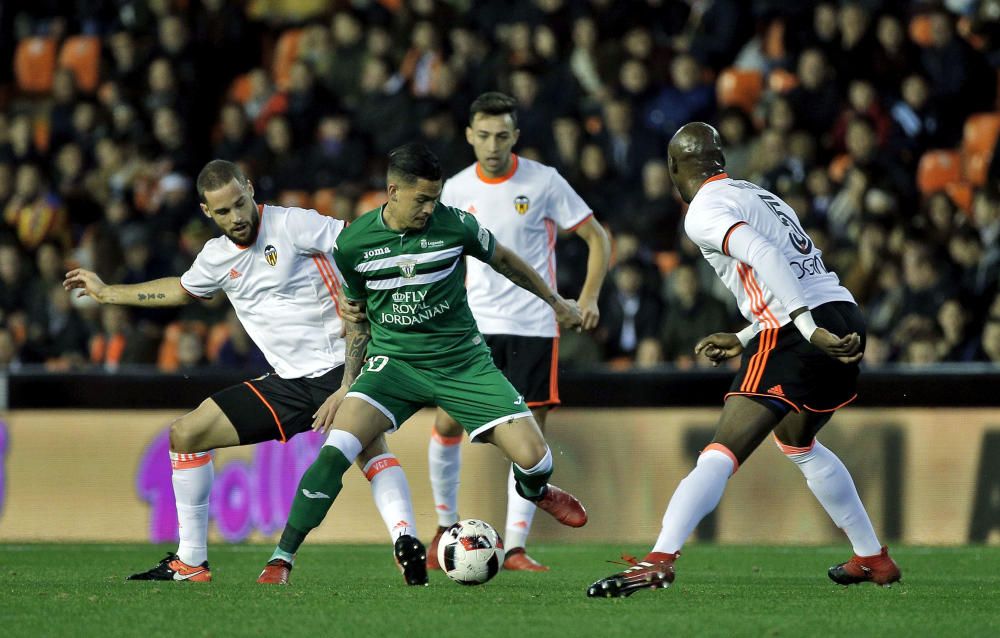 Las mejores fotos del Valencia - Leganés