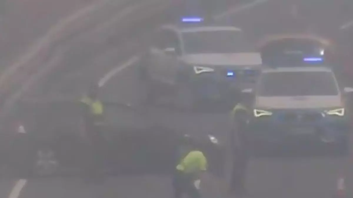 Dos accidentes colapsan la GC-2 y la Autovía Marítima en Gran Canaria con largas retenciones