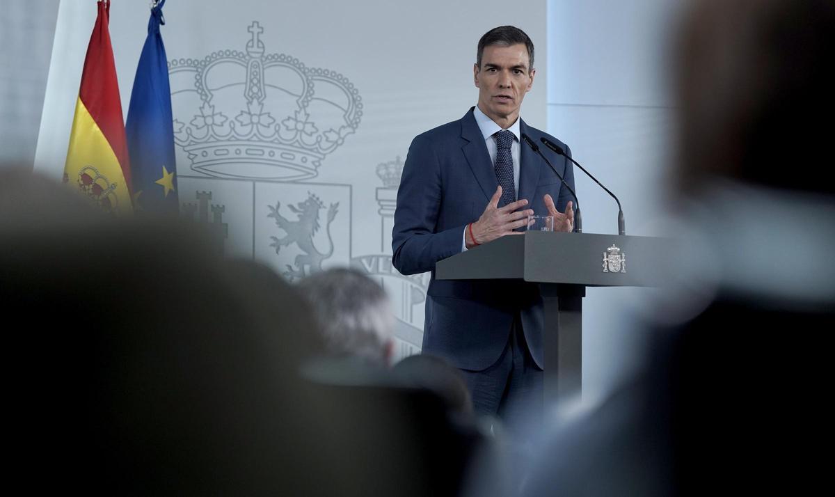 El presidente del Gobierno, Pedro Sánchez.