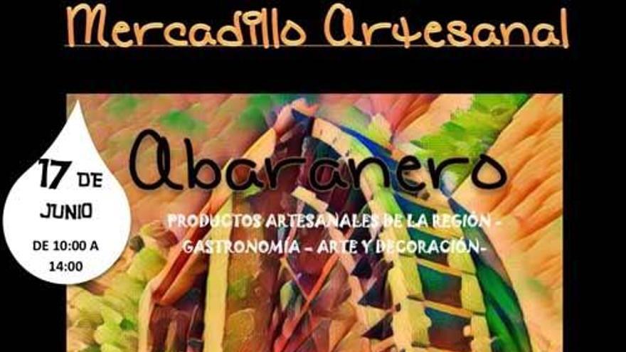 ´Mercadillo Artesanal Abaranero´ para el 17 de junio