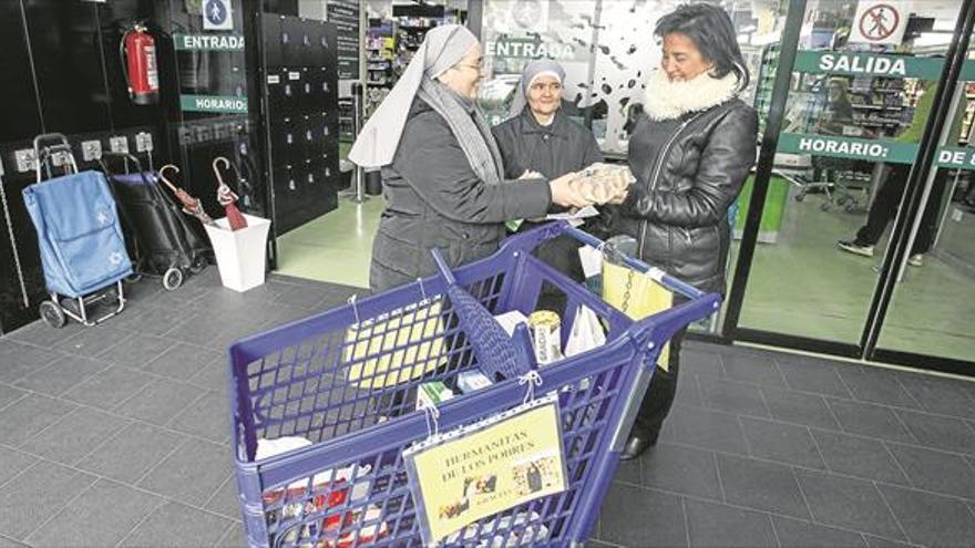 Las Hermanitas de los Pobres, obligadas a pedir comida por dificultades económicas