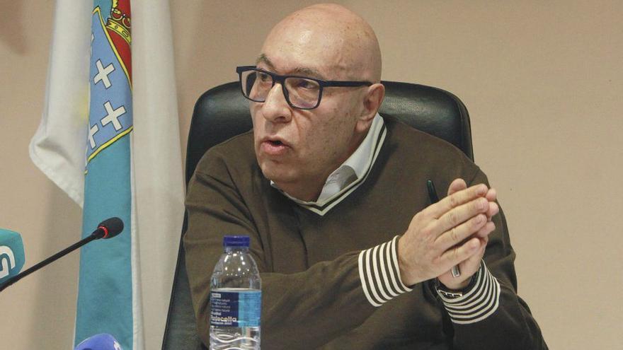 El alcalde de Barbadás, Xosé Carlos Valcárcel. |  Iñaki Osorio