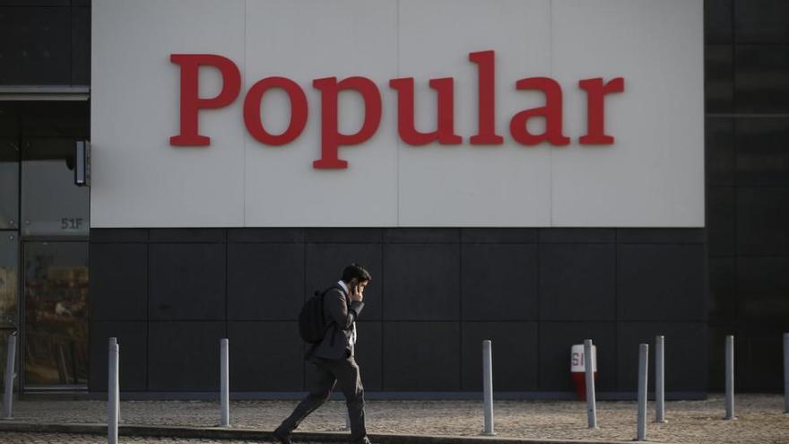 El banco Popular cierra su semana negra con una caída acumulada del 24,75%