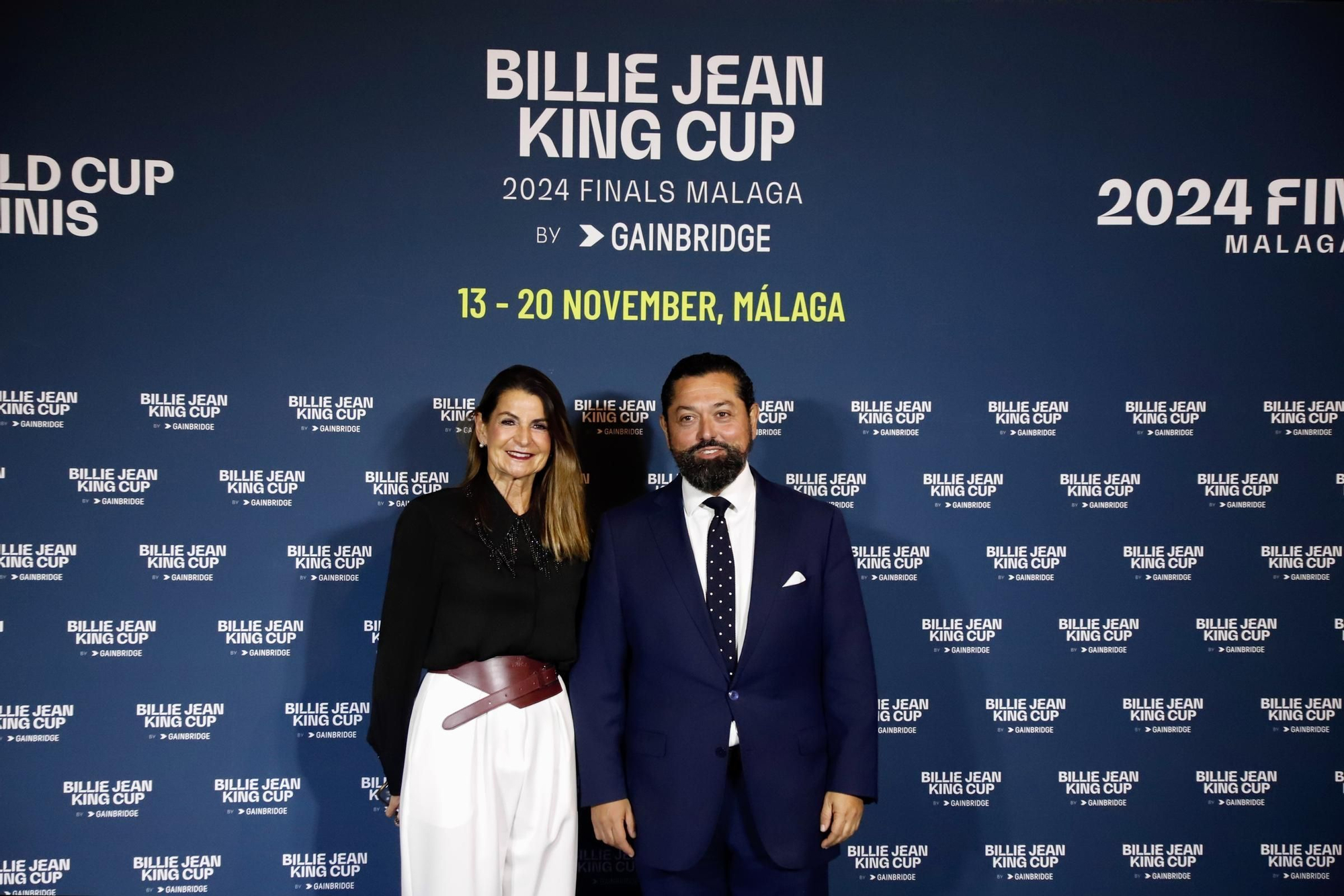 Alfombra roja Billie Jean King Cup en el Palacio Martín Carpena.