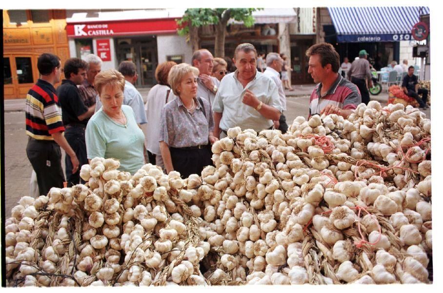 Feria del Ajo en Zamora: antes y ahora