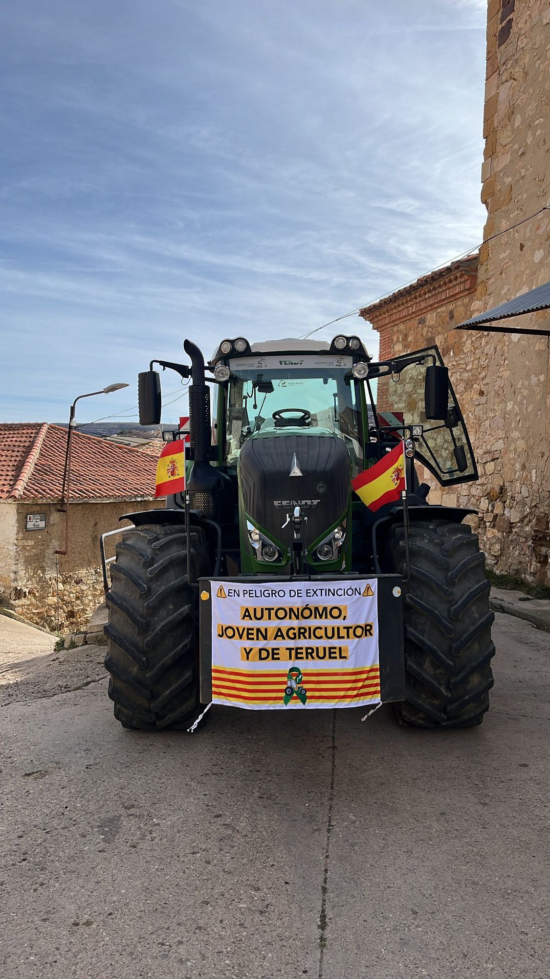 EN IMÁGENES | Decimosexto día de tractoradas en Aragón