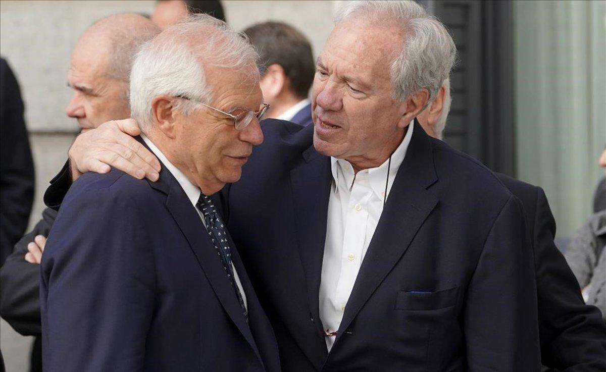 Josep Borrell y José Barrionuevo.