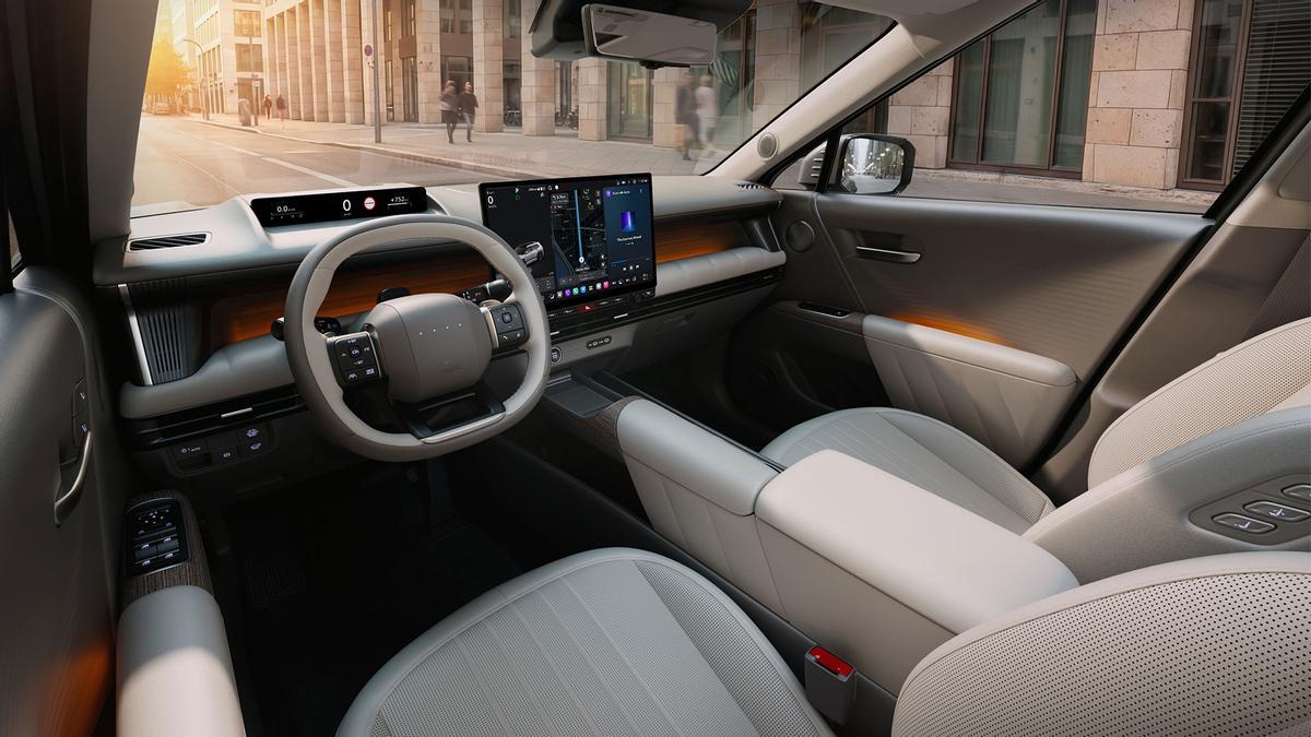 El interior del nuevo Tucson se ha rediseñado por completo.