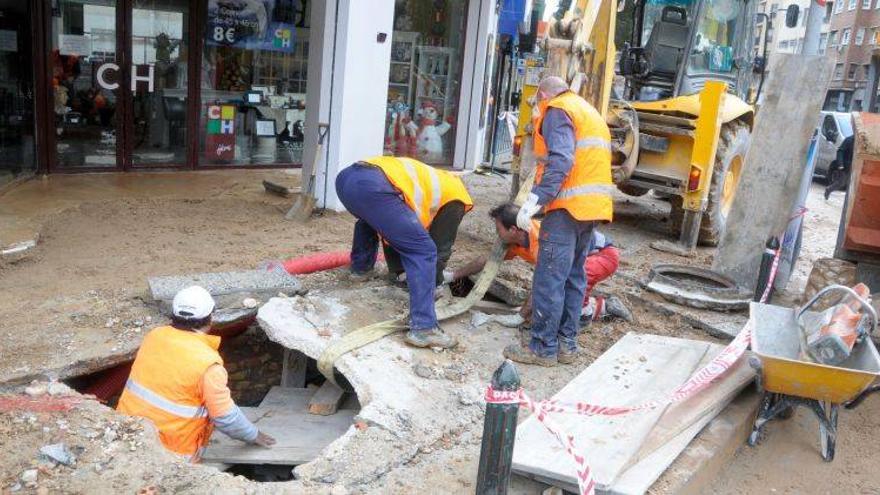 El ayuntamiento cerrará Sagasta 15 días para reparar la tubería