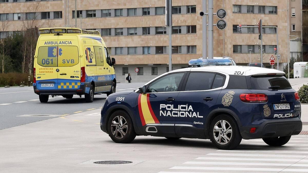 La menor atropellada este martes frente a la Estación Intermodal ha tenido que ser atendida por Urxencias Sanitarias