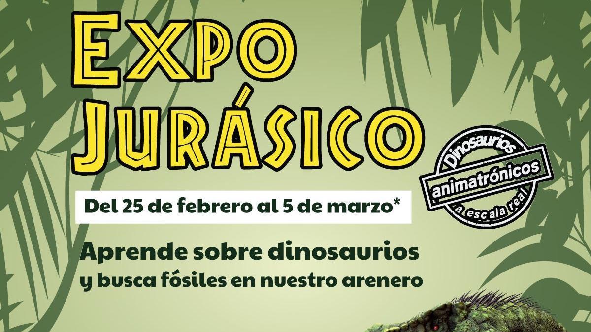 &quot;Expo Jurásico&quot; llega al Centro Comercial El Ingenio