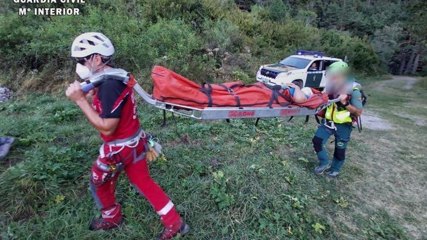 La Guardia Civil de Montaña rescata a 25 personas en el Pirineo oscense en los últimos cuatro días