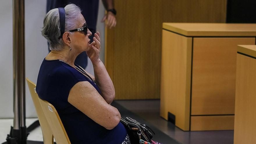 G. B. H., la mujer que inyectó silicona a 37 mujeres en Las Rehoyas, en la vista oral celebrada ante la Audiencia Provincial de Las Palmas.