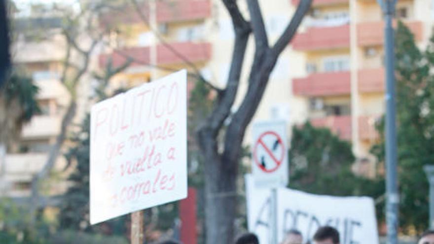 200 personas en la protesta de Vila contra los alquileres abusivos