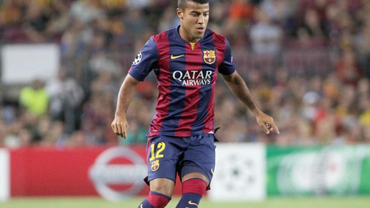 Rafinha volvió a ser titular con el FC Barcelona