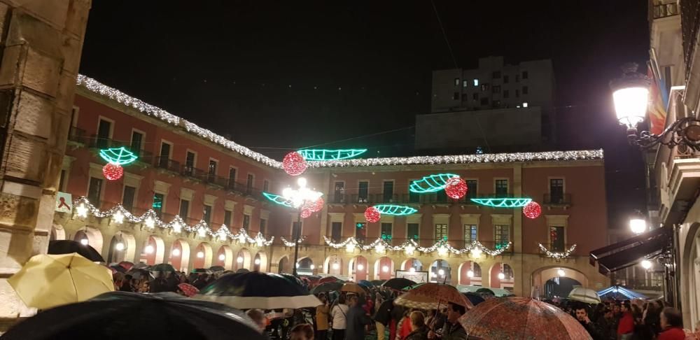 Luces de Navidad en Gijón