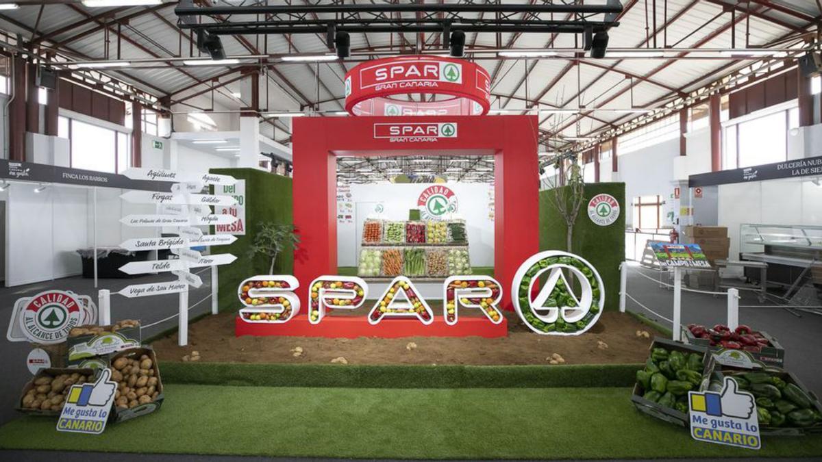 El stand de Spar en la Feria Gran Canaria Me Gusta. | | LP/DLP