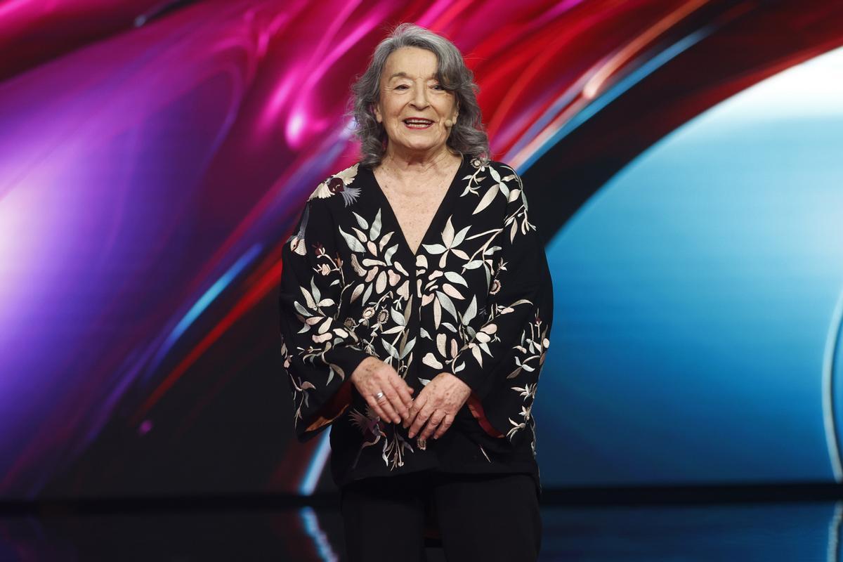 Petra Martínez en los premios Feroz.