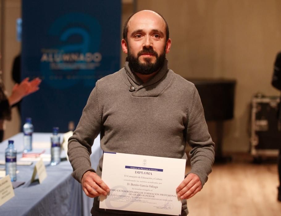 Premio a los 45 mejores estudiantes asturianos