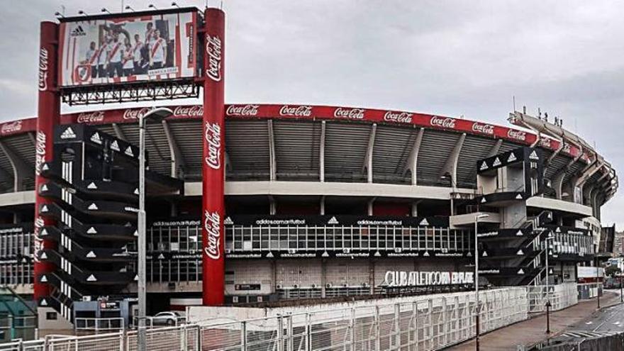 Una foto del Monumental, la casa de River