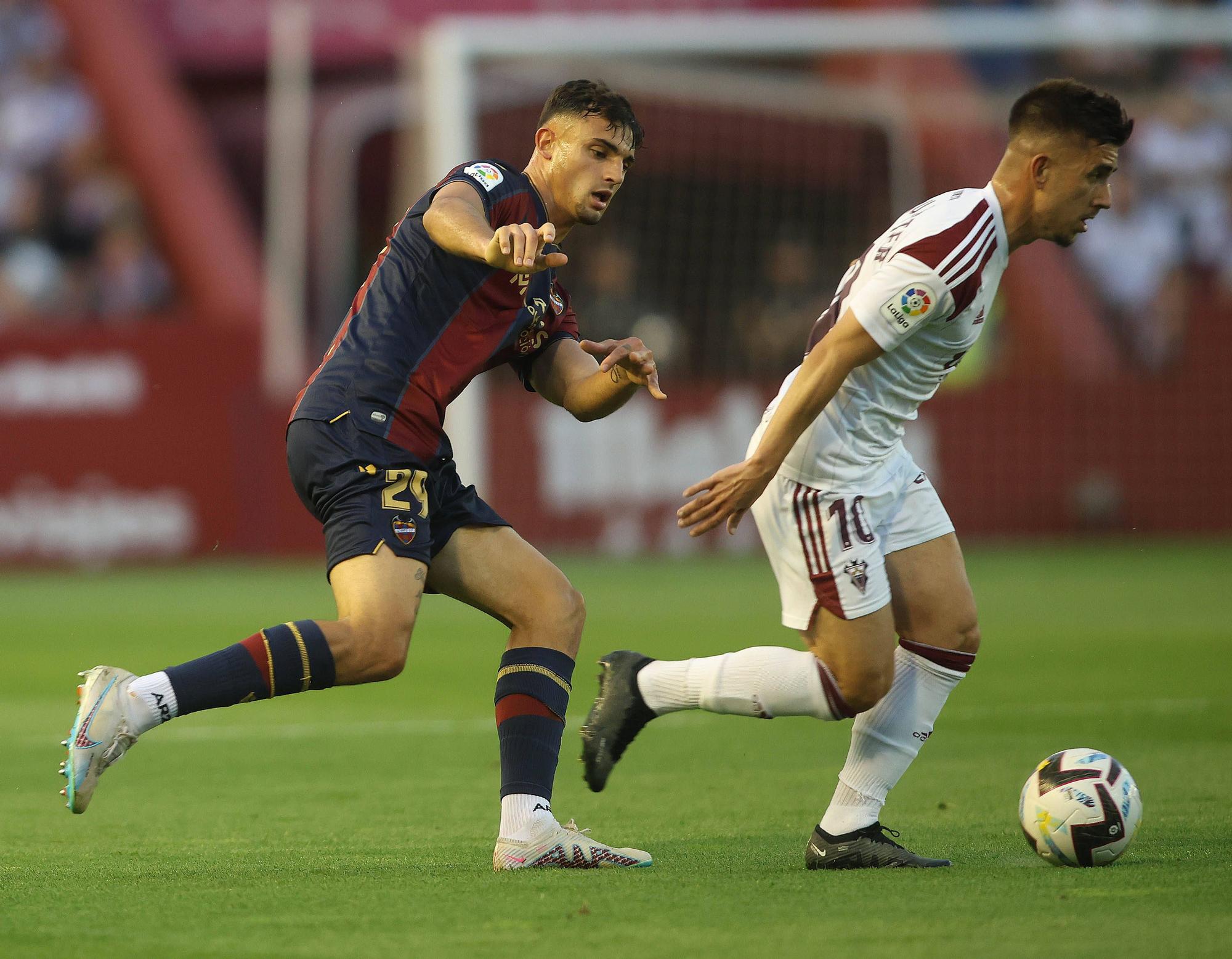 Las mejores imágenes del Albacete - Levante