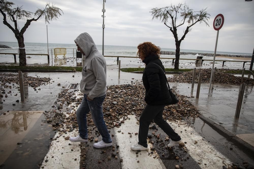 Fort onatge al litoral gironí