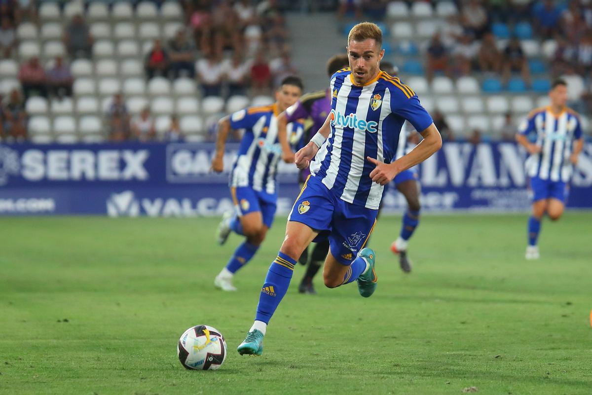 Juan Hernández, en su paso por la Ponferradina.