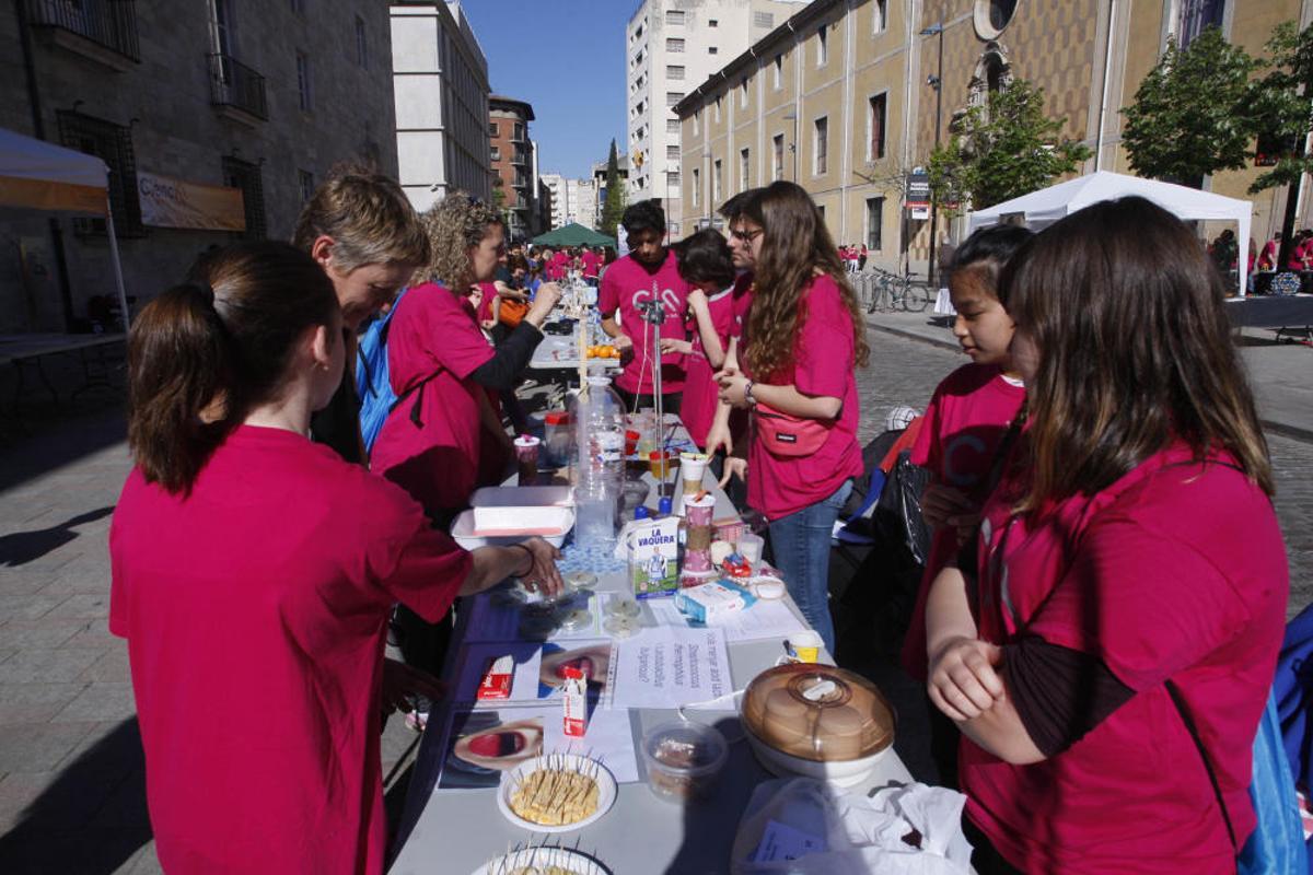 Fira "Ciència entre tots" a Girona Fira "Ciència entre tots" a Girona