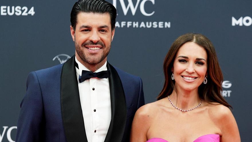 Paula Echevarría junto a Miguel Torres en los Premios Laureus