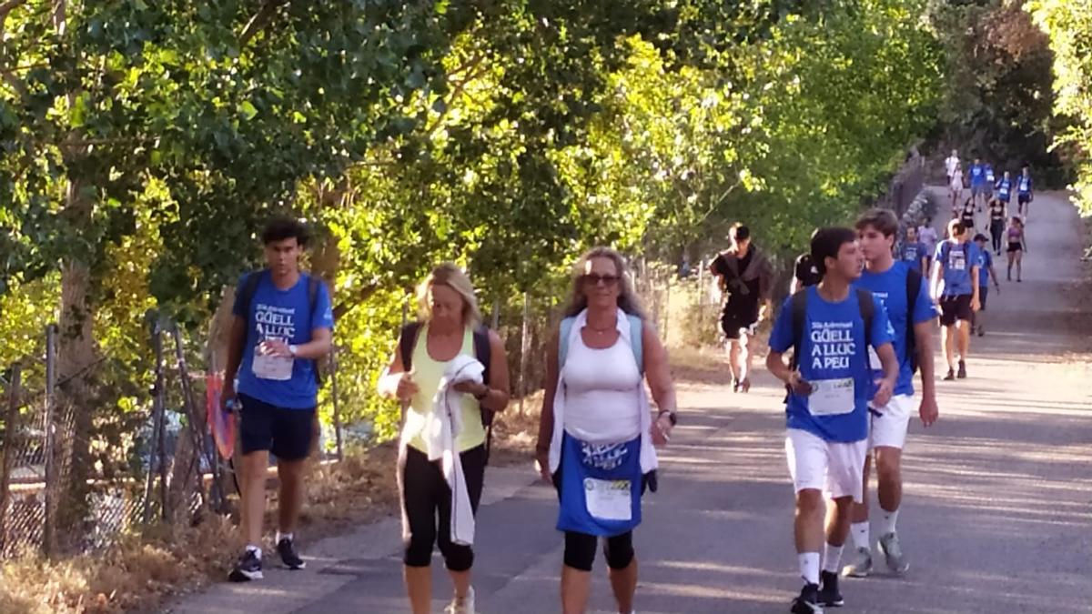 FOTOS | Casi 7.000 participantes en la tradicional caminata Des Güell a Lluc a Peu