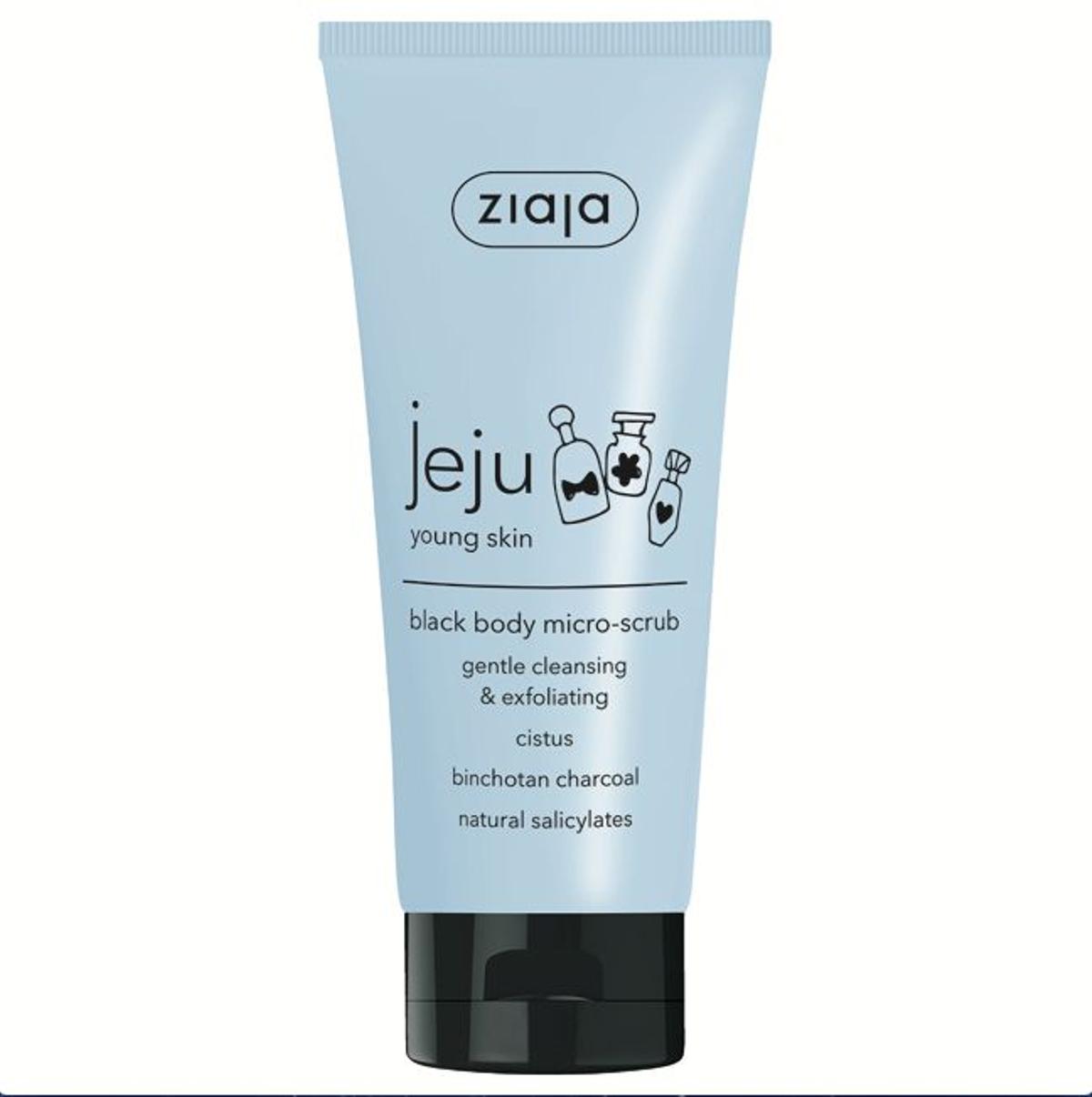 Microexfoliante Corporal Negro Jeju, de Ziaja