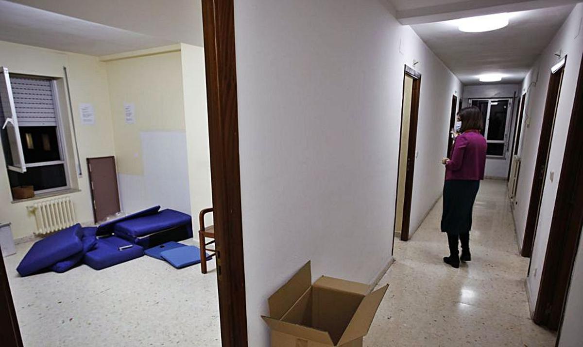 Parte de las antiguas dependencias de las Dominicas que se usarán en la ampliación del Sanatorio Covadonga. | Ángel González | ÁNGEL GONZÁLEZ