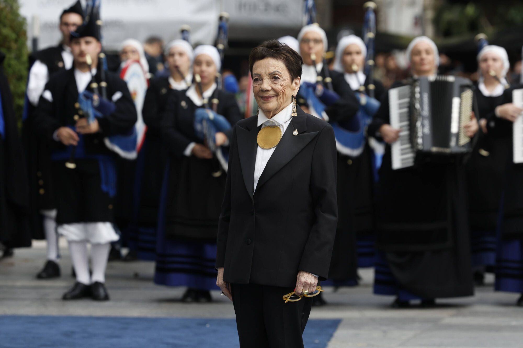 Premios Princesa. Entrada al teatro Campoamor de premiados. Kanon