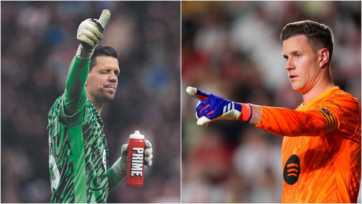 Szczesny: "Cuando vuelva Ter Stegen será el entrenador el que decida"