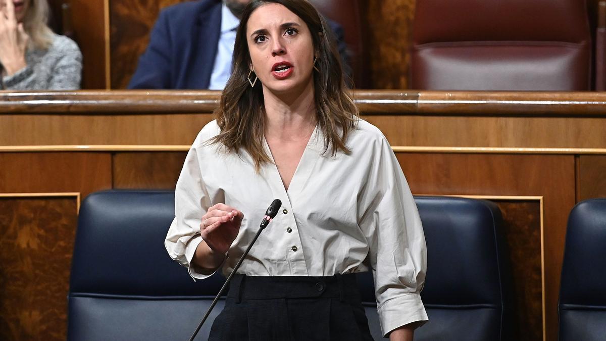 Irene Montero, ministra de Igualdad: ""Condenamos el asesinato de la criatura asesinada en Gijón"