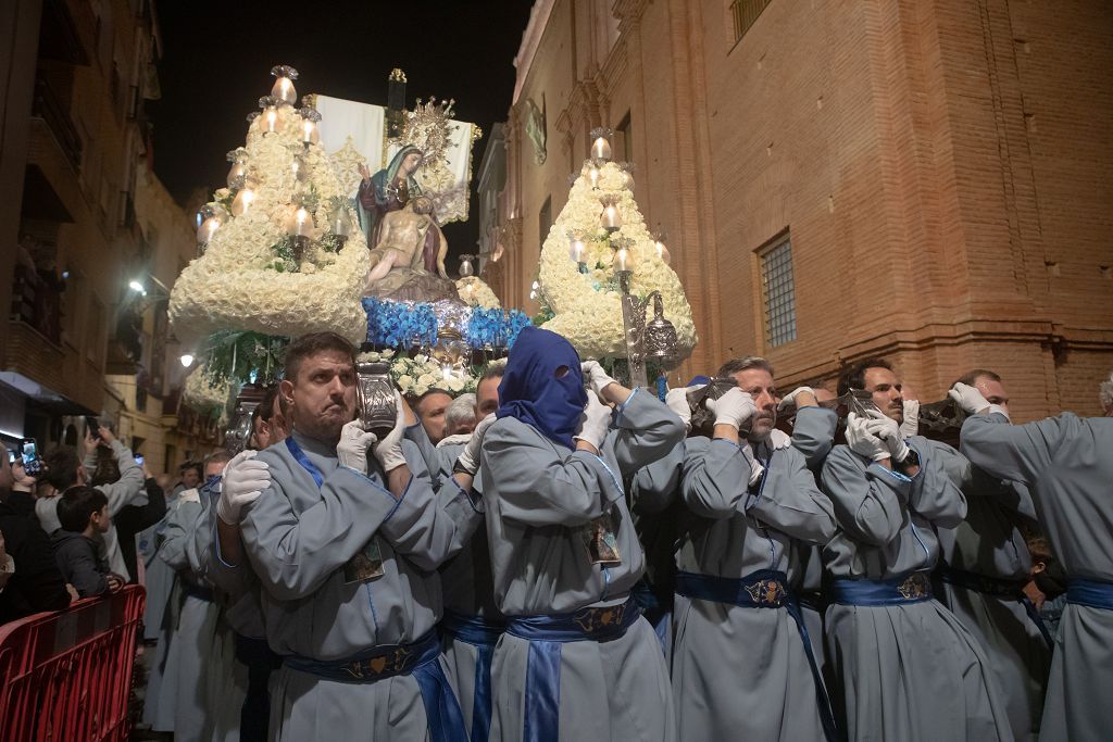 Procesión de la Santísima Virgen de la Piedad en Cartagena