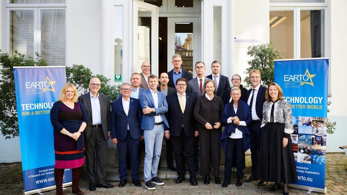 Representantes de la Asociación Europea de Organizaciones de Investigación y Tecnología.