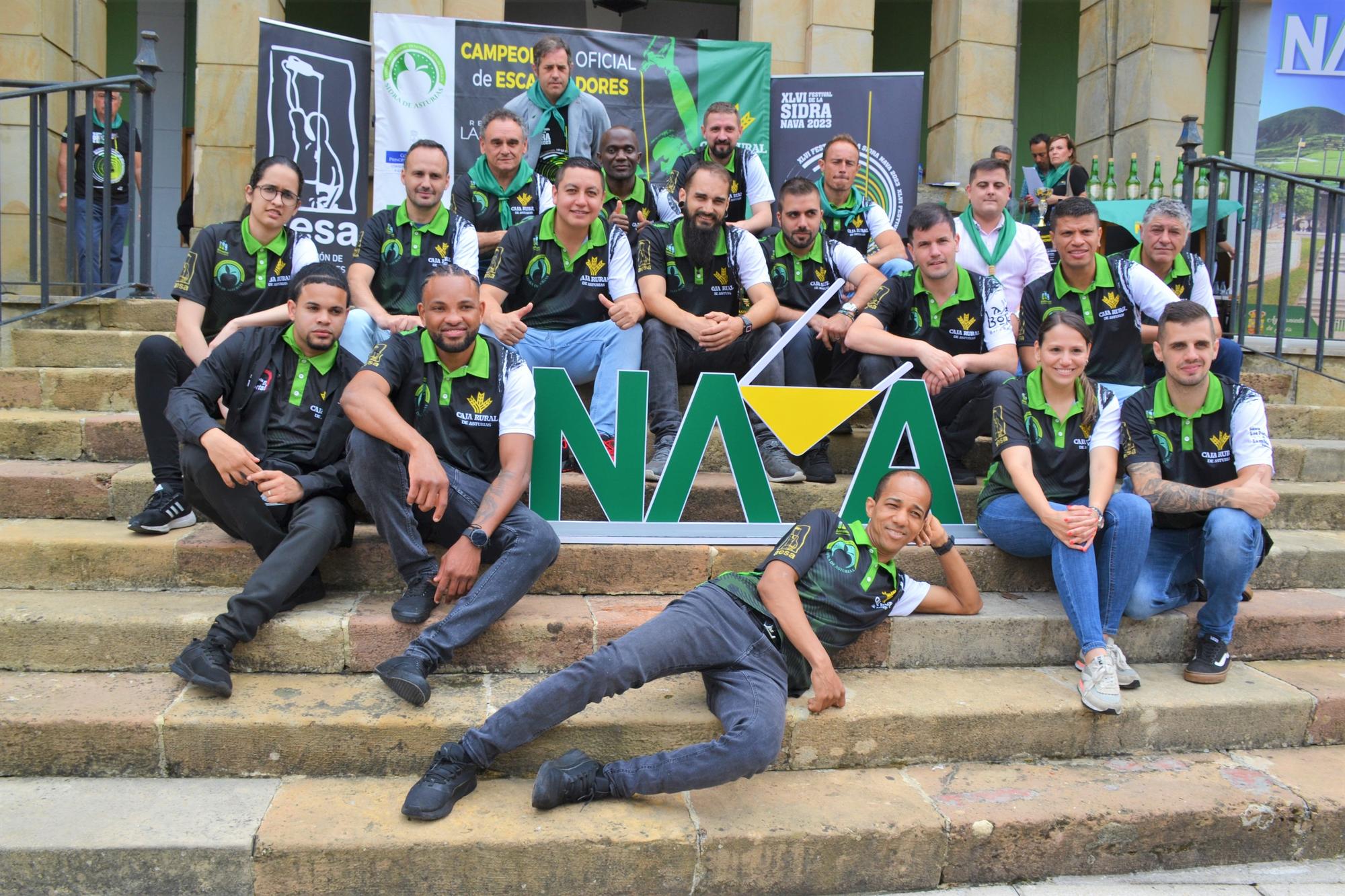 imagenes: XXX Campeonato Oficial de Escanciadores Nava 2023