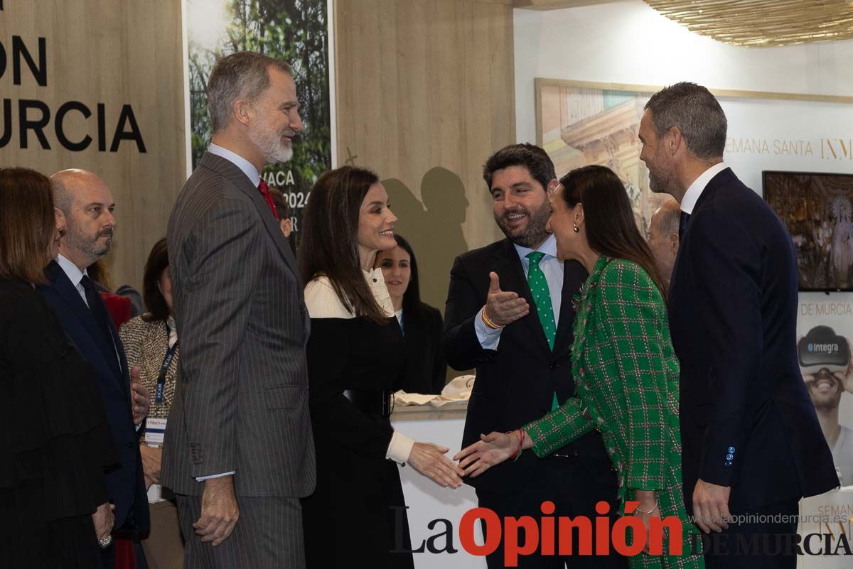 Así ha sido el primer día en el stand de la Región de Murcia en la Feria de Fitur