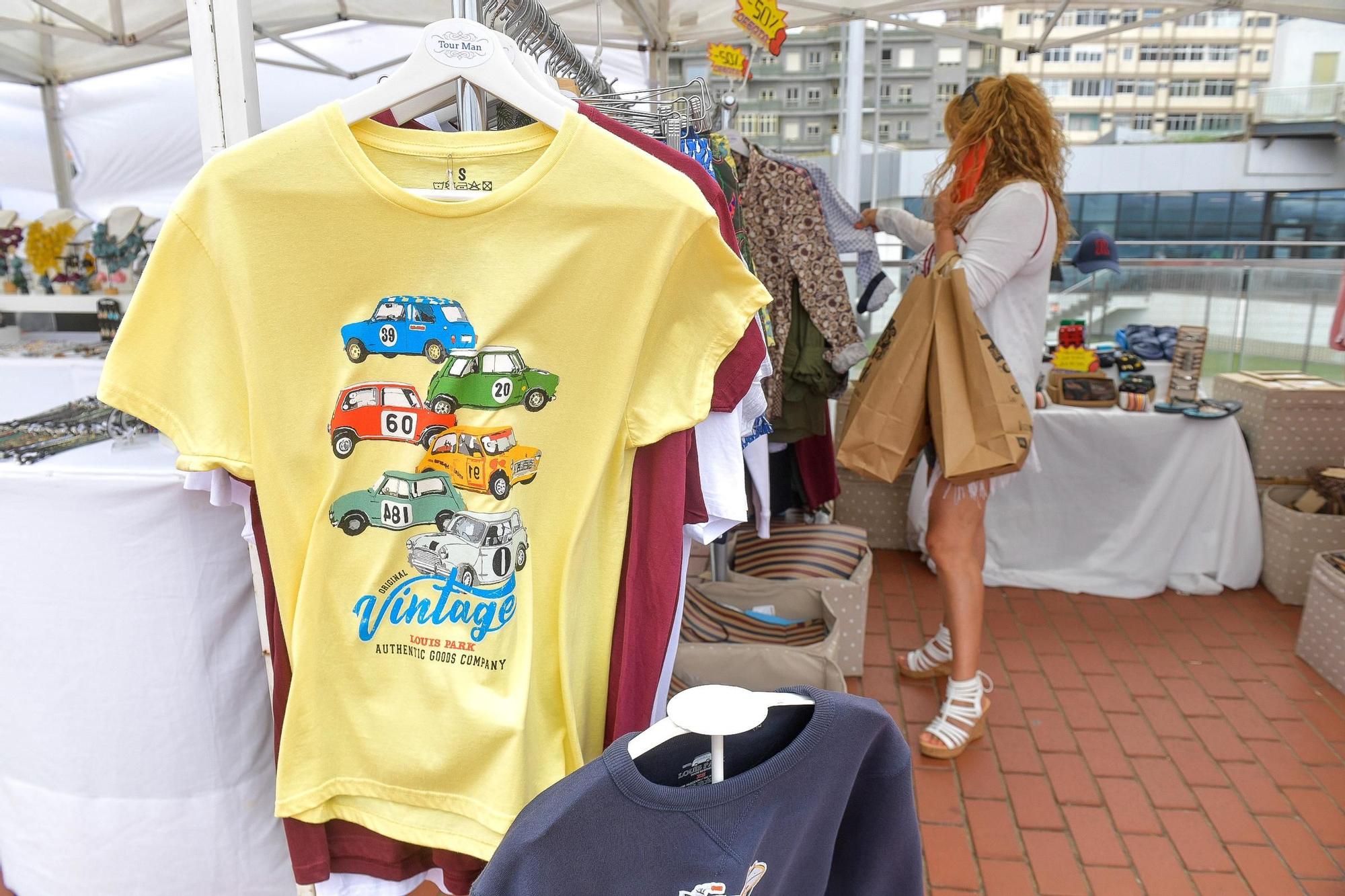 Segunda edición de la feria comercial Nos vamos de market, organizada por la asociación de empresarios Pilar-Farray de Guanarteme