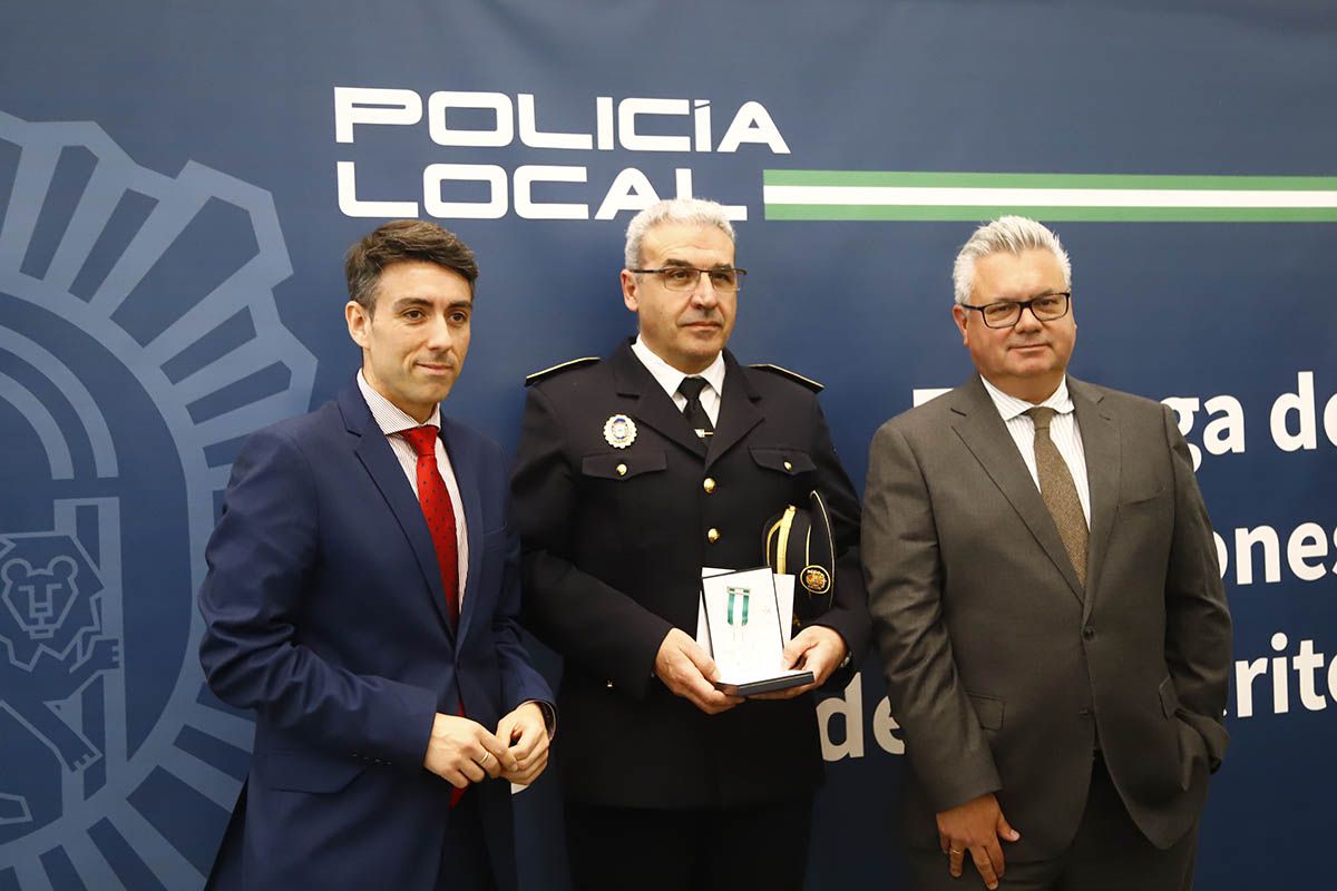 Entrega de medallas a mérito de la Policía Local de Andalucía en Córdoba