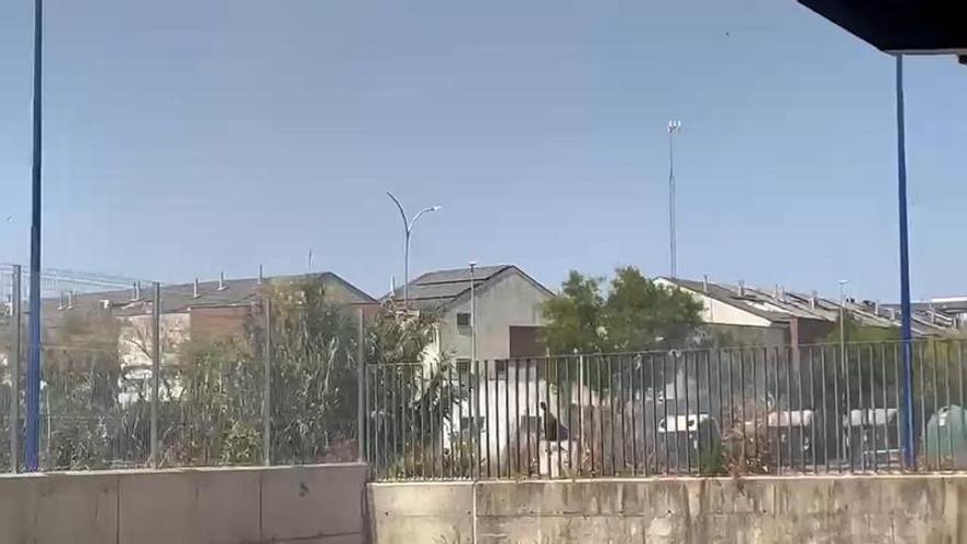 Vídeo | Sospechan que el incendio de Huerta Rosales lo ha provocado una usuaria de Centro hermano