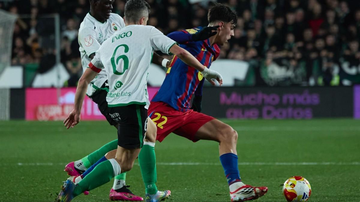 Bernal jugó un buen partido en Santander