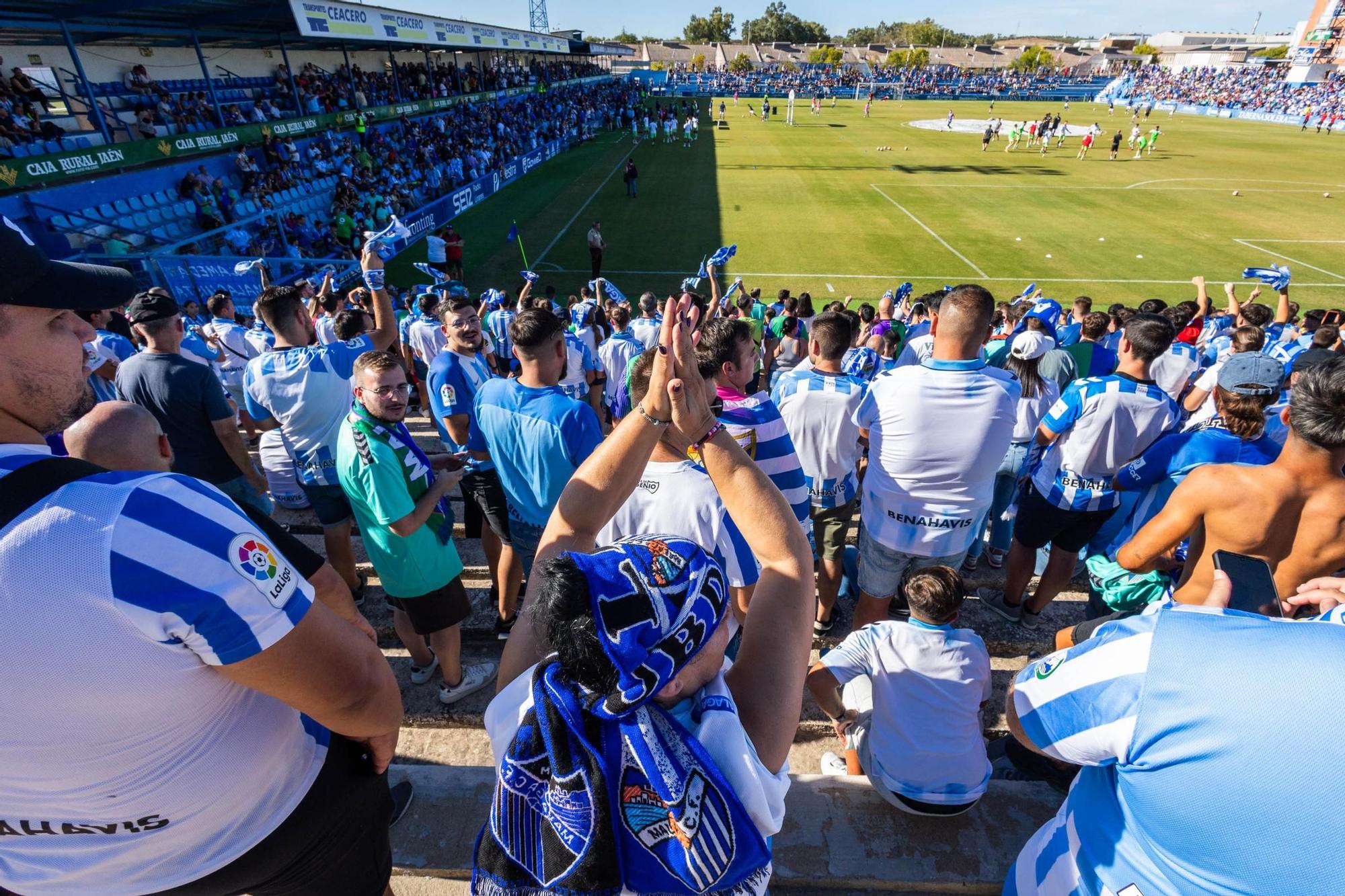 El Deportivo Linares - Málaga CF, en imágenes