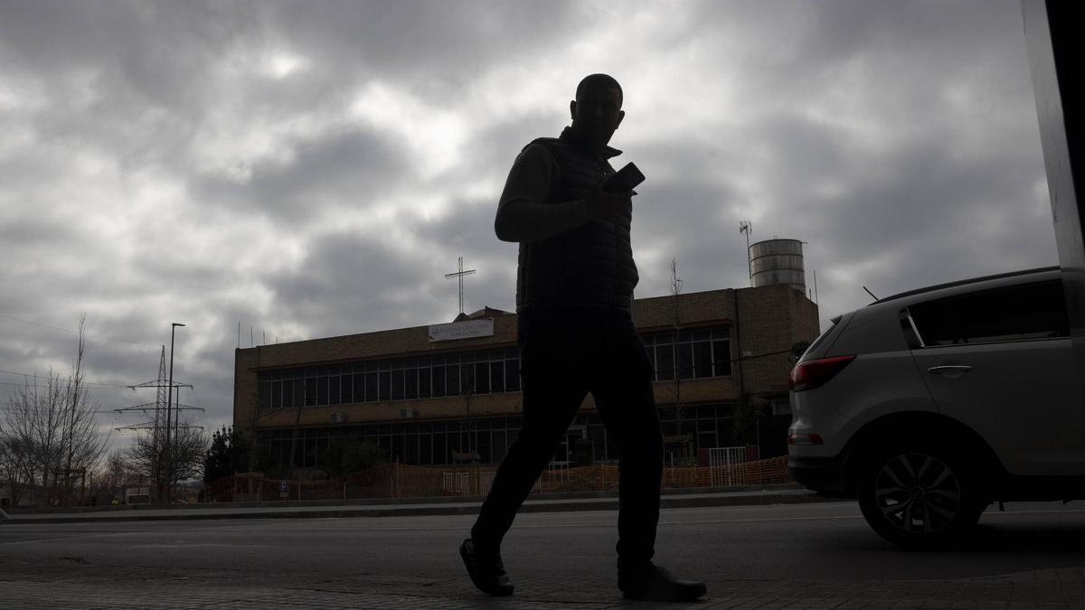 Imagen del local en el que antes estaba la iglesia Samaria en Terrassa.