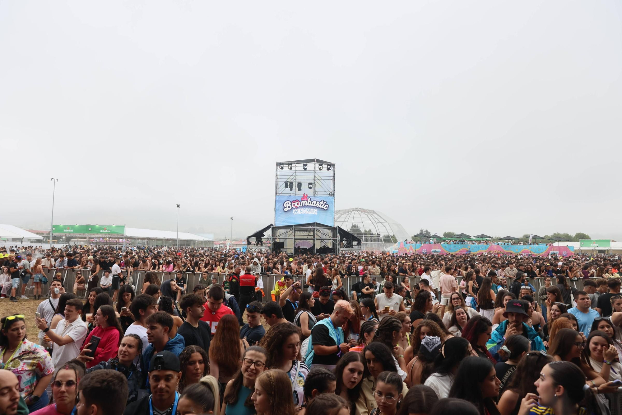 Así ha sido el arranque del Boombastic: orbayu, diversión y mucha música