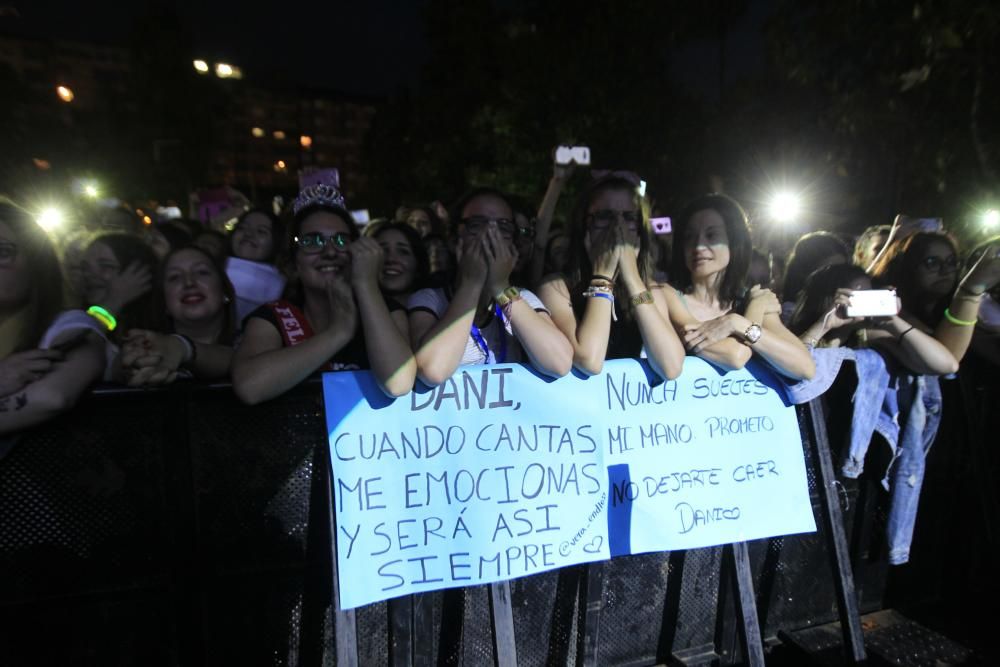 La "boy band" española deleita al público ourensano con su concierto