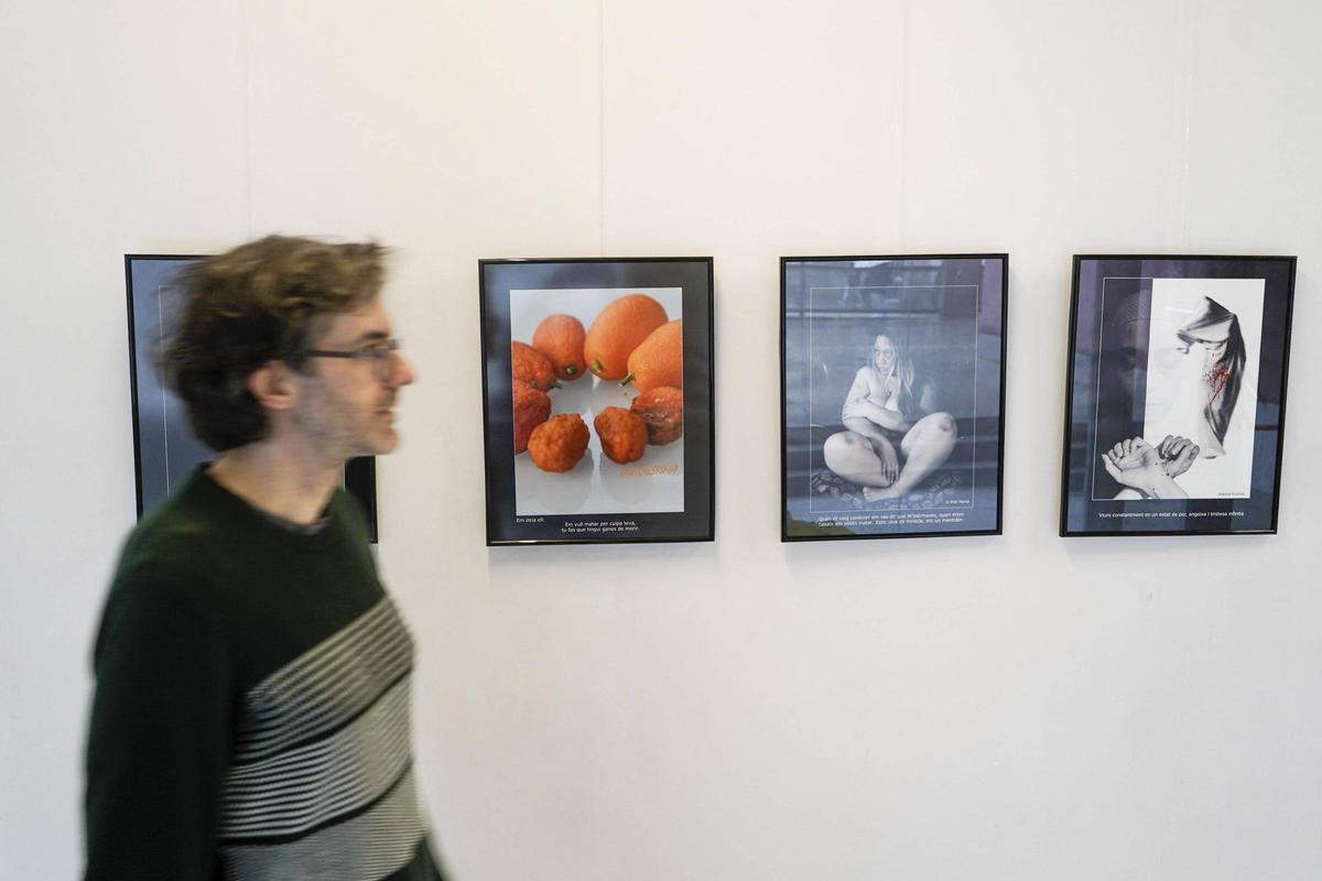 L'exposició es pot visitar al Casal de les Escodines durant aquest mes de març