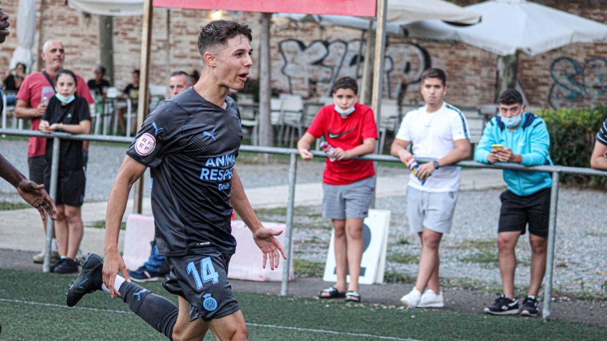 El Girona B té suficient amb un gol d&#039;Arnau Ortiz per superar el Sants